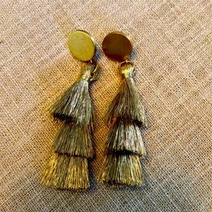J crew tassel earrings